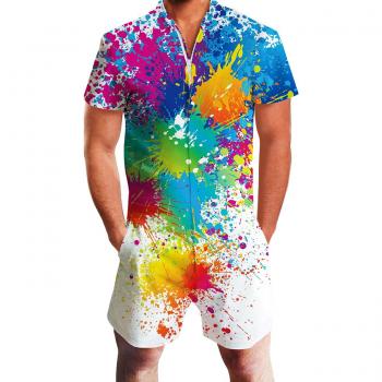 Mannschafts-Overall „Summer Paint“ 3‑D‑Print