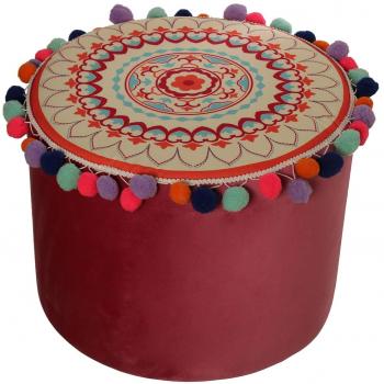 Puff Living Multicolor 40x30x40 cm