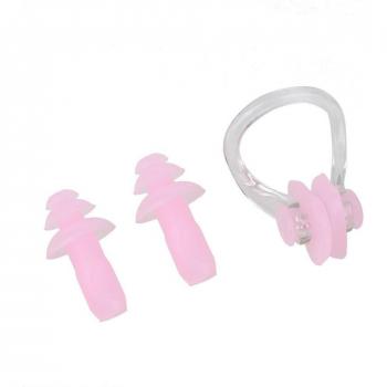Bouchon d’oreille silicone étanche, pince-nez, kit natation – pack souple et résistant
