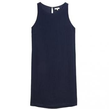 Robe décolletée Tom Tailor bleu marine 42