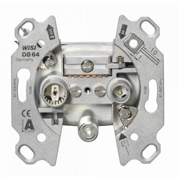WISI SAT-Unicable Durchgangsdose DB 64