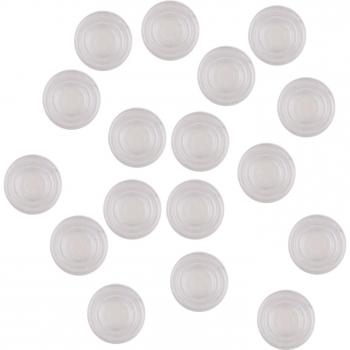 50pcs Threaded Soft Bumpers for Cabinet Doors