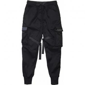 Punk Style Casual Jogger Trousers