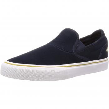 Emerica Men’s Wino G6 Slip‑On Skate – Navy Color, UK 10