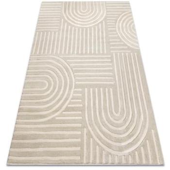 Tapis BALANCE 1918 Taupe Design Geométrique Glamour 140x190