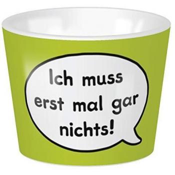Eierbecher „Ich muss erst mal gar nichts!“ – Sheepworld