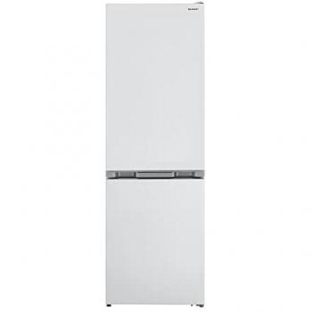 Sharp SJ-BA09RMXWC-EU Kühl-Gefrierkombination 186 cm, 60 cm breit, 207 L Kühlteil, 88 L Gefrierteil, Advanced NoFrost, DualControl, silber