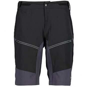 CMP Noir Mesh‑Lined Bermuda Shorts – 3XL Male