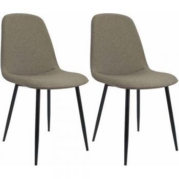Chaises modernes Maryam Taupe