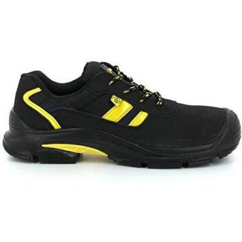 Foxter Safety Shoes DEVONE – Chaussure légère souple, couleur noir/jaune, 36 EU