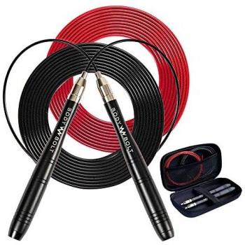 VelocityX Premium Double‑Under Rope with Carry Case