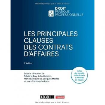 Les principales clauses des contrats d'affaires