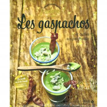 Recettes rafraîchissantes de gaspachos et soupes froides en grand format
