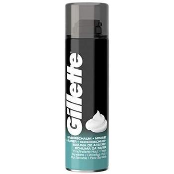Gillette Basis-Rasier-Schaum für sensible Haut, Multipack (6 x 200 ml)