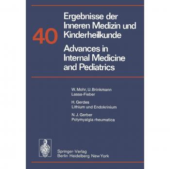 Frick, P.: Ergebnisse der Inneren Medizin und Kinderheilkunde / Advances in Internal Medicine and Pediatrics