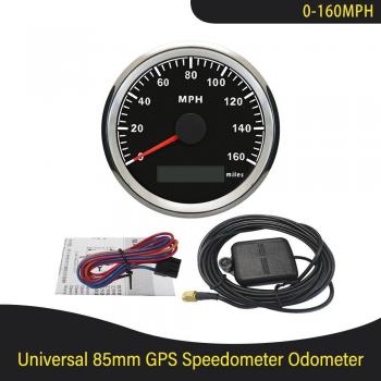 ELING 85mm GPS Speed Gauge Odometer