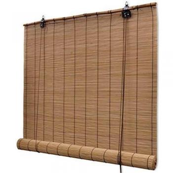 Sonata Bamboo Roller Shade 80x220 cm Brown