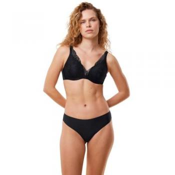 Medium Black Lace High‑Leg Triumph Body Enhancer