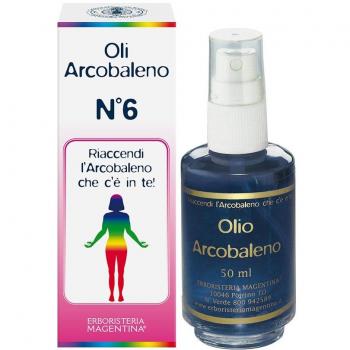 Olio Arcobaleno N.6 Indaco Luce 50ml Erboristeria Magentina