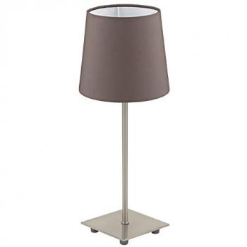 Tischlampe Lauritz EGLO 92882 – Stahlkörper, Nickel‑Matt Finish