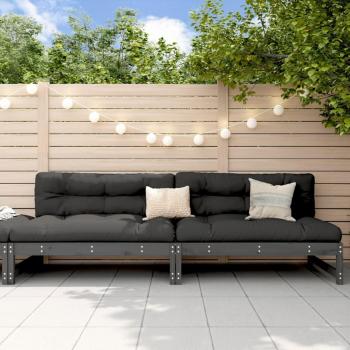 Poltrona da Esterno 2pz Grigio 120x80 – Furniture Limited
