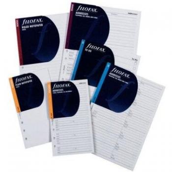 Filofax Deskfax Address Slip Sheet