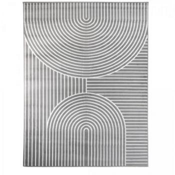 Tapis doux et soyeux 200x290 gris