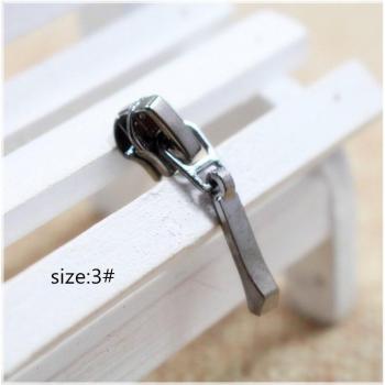 10pcs Gold Metal Zipper Heads