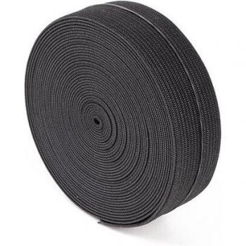 Flexible Black Elastic Trim