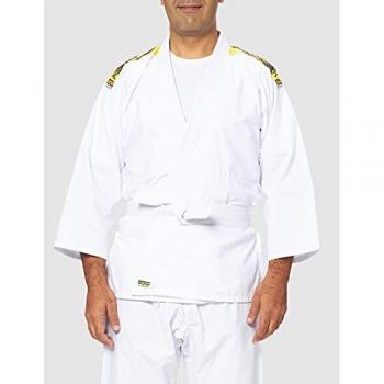 Kwon Clubline Kinder-Kimono für Judo mit Schulterstreifen