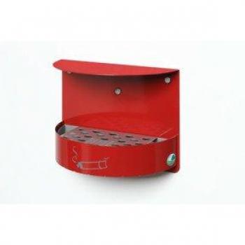 VAR Wandascher mit Deckel rot 1,5 l