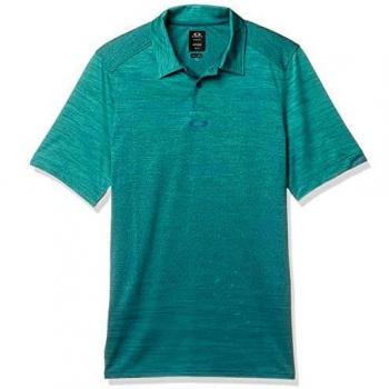 T-shirt Polo Oakley Homme – Gradient Gravity 2.0, Bleu Bruyère – L