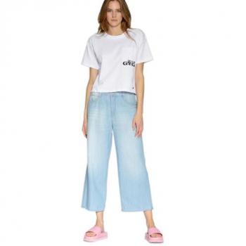 GANG Weite Jeans »94CAROL« Damen, Größe 31, blau