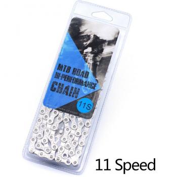 Full Plating Bicycle Chain 1/2 x 3/32 Inch 116 Link