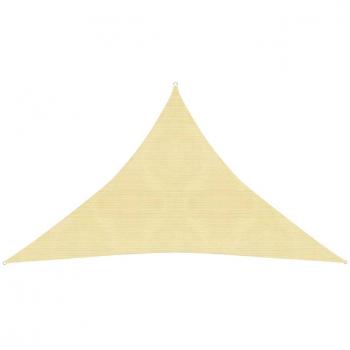 Toldo de vela para jardín HDPE 160 g/m² 3x3x4,2 m