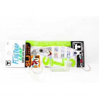 Jackall Metal Jig 80g Bandera Hoja Trampa Glow
