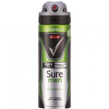 Sure Men Quantum Antiperspirant Deodorant Spray, 125ml