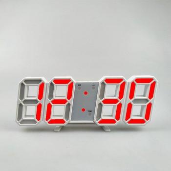 Big Display 3D LED Desk Clock