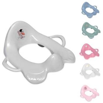 Lorelli Toilettentrainer‑Sitz: Ergonomisches Design, Griff, Spritzschutz – Grau