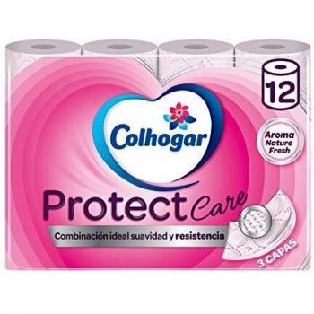 Colhogar Protect Papel Higiénico 12 Rollos