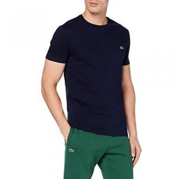 Lacoste Herren Supima T-Shirt, Logo, Blau, XXXL