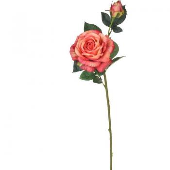 6 Rami con 3 Rose Real Touch