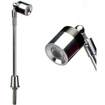 ISOLED 111611 LED Vitrinenbeleuchtung, chrom, 3W 25°, kaltweiß