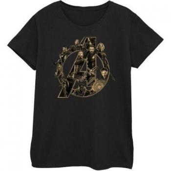 Manga Larga Mujer BI2162 Avengers Infinity War Camiseta