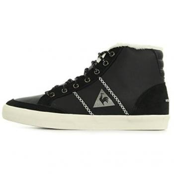 Le Coq Sportif Mont Charlety Damen Sportliche Schuhe Schwarz UK 5,5