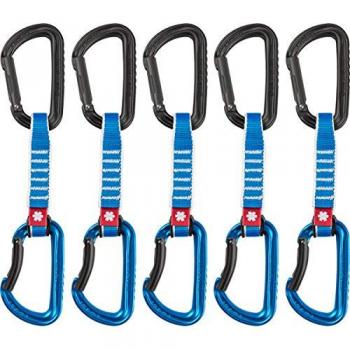 Ocun Falcon QD Zoom PA 15/22 5-Pack Expressset, blau, 12cm