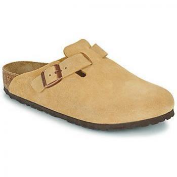 Birkenstock Boston LEVE Latte Cream Clogs, Men's, Beige, Size: 9 US
