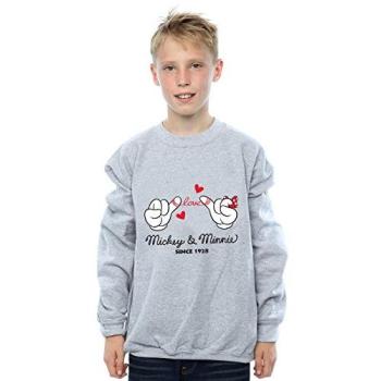 Mickey Mouse Handprint Crewneck