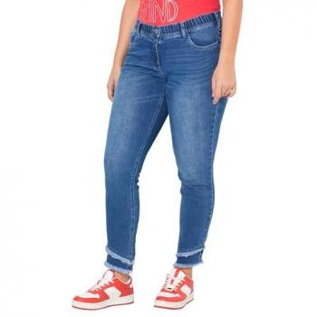 Ulla Popken Regular-fit Jeans Sarah in Blau
