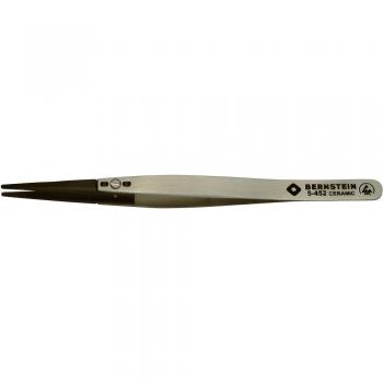 BERNSTEIN TOOLS FOR ELECTRONICS Präzisionspinzette ESD Keramik Ersatzspitzen für 5-452 (Paar) 2,0mm breit, ableitfähig, ESD Produkt